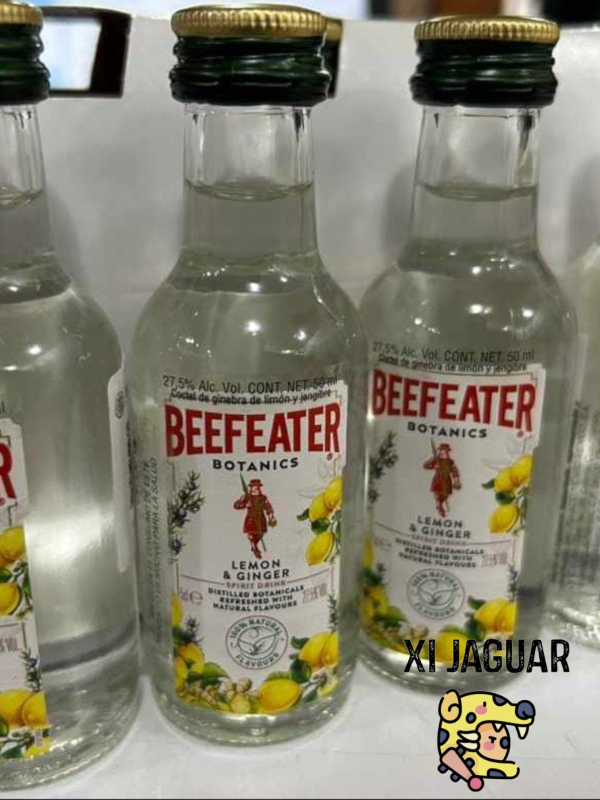 Ginebra Beefeater Lemon & Ginger